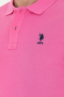 Мужская розовая базовая футболка - U.s. polo assn фото 14