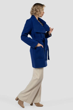 01-06507 Пальто женское демисезонное (пояс) - El podio фото 2