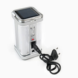 Фонарь кемпинговый аккумуляторный, 7.2 Вт, 1100 мАч, LED, солн. батарея, 7 х 6,8 х 12,5 см - Simaland фото 5