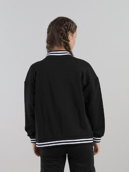 CRB wear / CWJG 63920-22 Толстовка для девочки,черный/Ex.Cherubino  фото 3