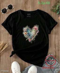 Женская футболка с принтом