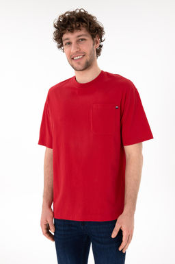 Erkek Comfort Fit Bisiklet Yaka K_rm_z_ Ti__rt Sepette S_rpriz _ndirim - U.s. polo assn фото 2