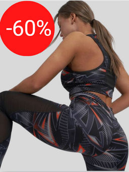 Костюм для фитнеса женский темно-серого цвета 2922TC