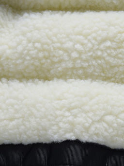 Парка зимняя подростковая для девочки с капюшоном и мехом василькового цвета 9534Vs - Valianly фото 19