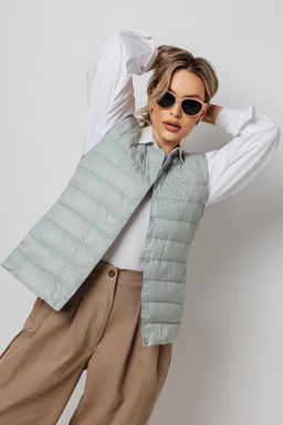 Жилет женский 2204/02/Светло-зеленый - Rise фото 5