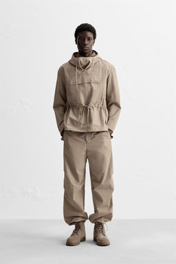 TECHNICAL PARACHUTE TROUSERS - Zara фото 2