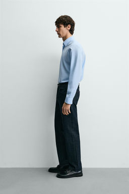 CAMISA SLIM FIT / Celeste claro - Zara фото 4