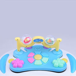 Ходунки "Цветок" (голубой-белый) в пакете