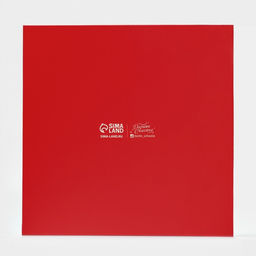 Цена за 5 шт. Коробка для кондитерских изделий новогодняя с пластиковой крышкой «С Новым годом», 21×21×3 см