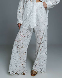 Брюки палаццо шитьё  100% хлопок - Sahar art lab фото 13