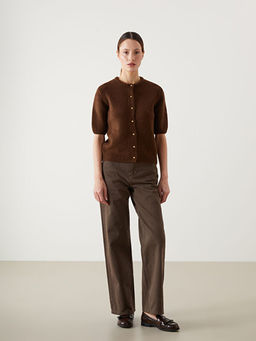 Bisiklet Yaka Kad?n Triko H?rka