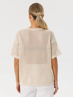 Блузка вязаная - Stilla фото 4