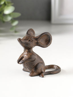 Сувенир чугун "Маленькая мышка" 7х5х6,5 см