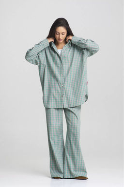 Костюм Summer в клетку Turquoise