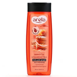 Цена за 3 шт. Гель для душа женский «Минуты блаженства», 250 мл, аромат карамельного мусса, ARELA