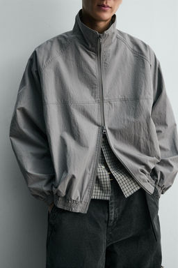 CHALECO RELAXED FIT ESTRUCTURA / crudo/kaki - Zara фото 6