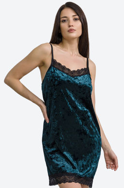 Женская сорочка из бархата Happy Fox