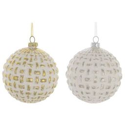 Украшение новогоднее Шар "Винтаж", D 8 см, L8 W8 H8 см, 2в.