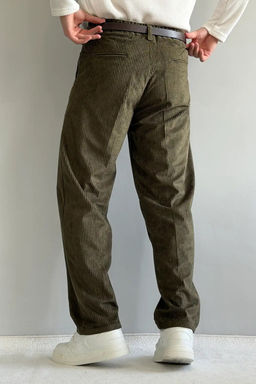 Kahverengi Erkek Baggy Fit Kadife Pantolon TMNAW26PL00022 - Trendyolmilla фото 28