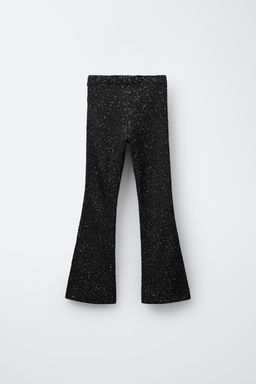 SEQUIN FLARE TROUSERS - Zara фото 2