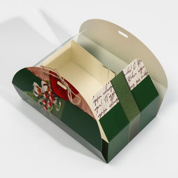 Коробка сборная Новогодняя посылка, 28 х 18 х 8 см - Дарите счастье фото 4