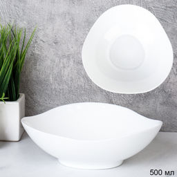 Тарелка глубокая суповая 650 мл 175 мм / LXXW70 (WHITE) /уп 6/48/