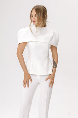 Блуза Pirs 6609 молочный