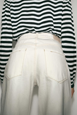 JEANS Z.03 STRAIGHT HIGH-WAIST LONG LENGTH - Zara фото 31
