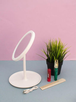 Зеркало настольное с подсветкой "Glow sphere", 28*17.5 см