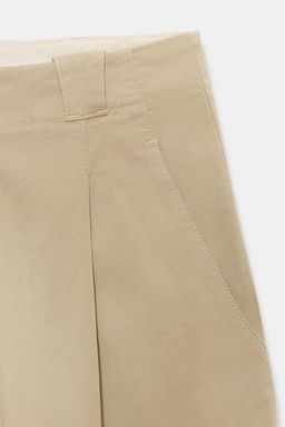 PANTAL?N LOOSE BARREL / Khaki claro - Zara фото 8
