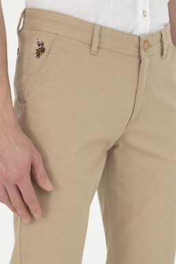 Мужские брюки песочного цвета/чиносы - U.s. polo assn фото 4