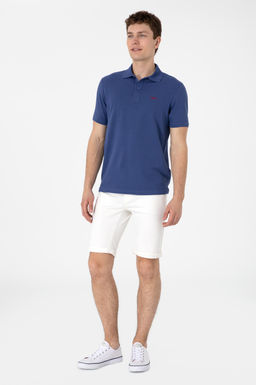 Erkek Regular Fit Polo Yaka A__k Lacivert Basic Ti__rt Sepette S_rpriz _ndirim - U.s. polo assn фото 4