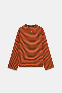 PIPPI L_NGSTRUMP STRIPED T-SHIRT - Zara фото 5