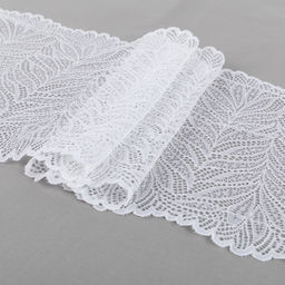 Кружево BLITZ эластичное 200 мм BLST-20 на бобине Турция белый