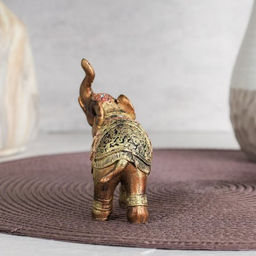 Цена за 2 шт. Статуэтка Слон 15х7х15см / 7122 /уп 2/108/ - Галеонтрейд фото 3