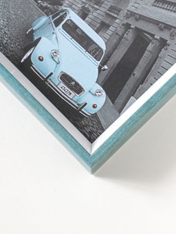 Фоторамка пластик 20х25 см "Данте" голубая лагуна 26х21х2,5 см