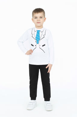 Костюм детский синий галстук