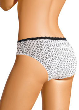 C1066/5 Трусы жен. Мерси Clever (молочный/т.серый