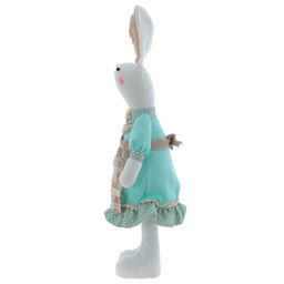 Игрушка набивная "Заяц/Зайка", L17 W12 H49/46 см, 2в.