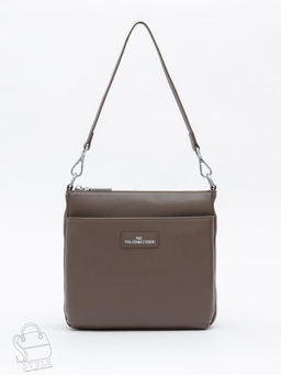 Сумка женская кожаная 2378Y d.apricot Polina&Eiterou