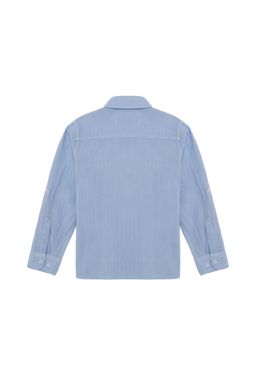 U. S. Polo Assn Синяя рубашка с длинным рукавом для мальчика - U.s. polo assn фото 2