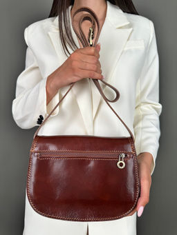 Сумочка женская из телячьей кожи