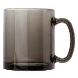 Кружка стеклянная Чайная 320мл, д8см, h9см, графит (Россия) - Домашняя мода фото 2