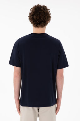 Erkek Comfort Fit Bisiklet Yaka Lacivert Ti__rt Sepette S_rpriz _ndirim - U.s. polo assn фото 6