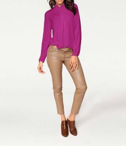 Блузка, малиновая - Patrizia dini фото 6