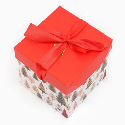 Цена за 12 шт. Коробка Самосборная Звезды Новый Год 10 х 10 х 10 см - UPAK LAND фото 7