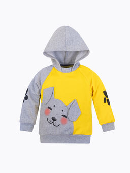 Костюм детский желтыймеланж собака