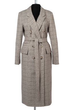 01-12048 Пальто женское демисезонное (пояс) - El podio фото 7
