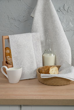 Набор кухонных полотенец Белое кружево