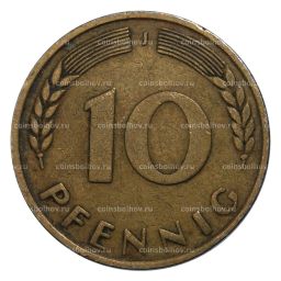 10 пфеннигов 1949 года J Германия